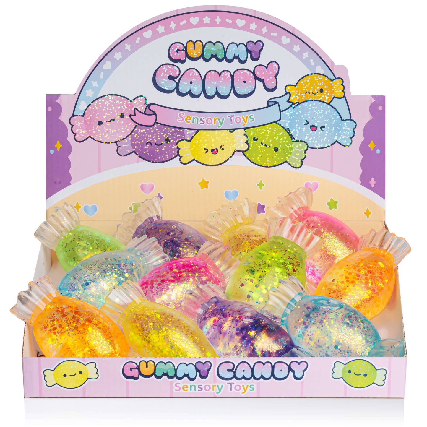 Gummy Candy Sensory Squish (Assorted Colors)