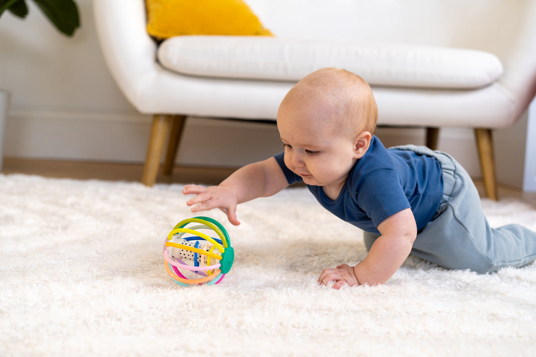 Whistleball Colorpop Baby Toy by Manhattan Toy Co