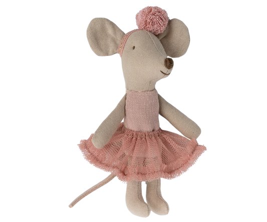 Ballerina Mouse, Little Sister - Maileg