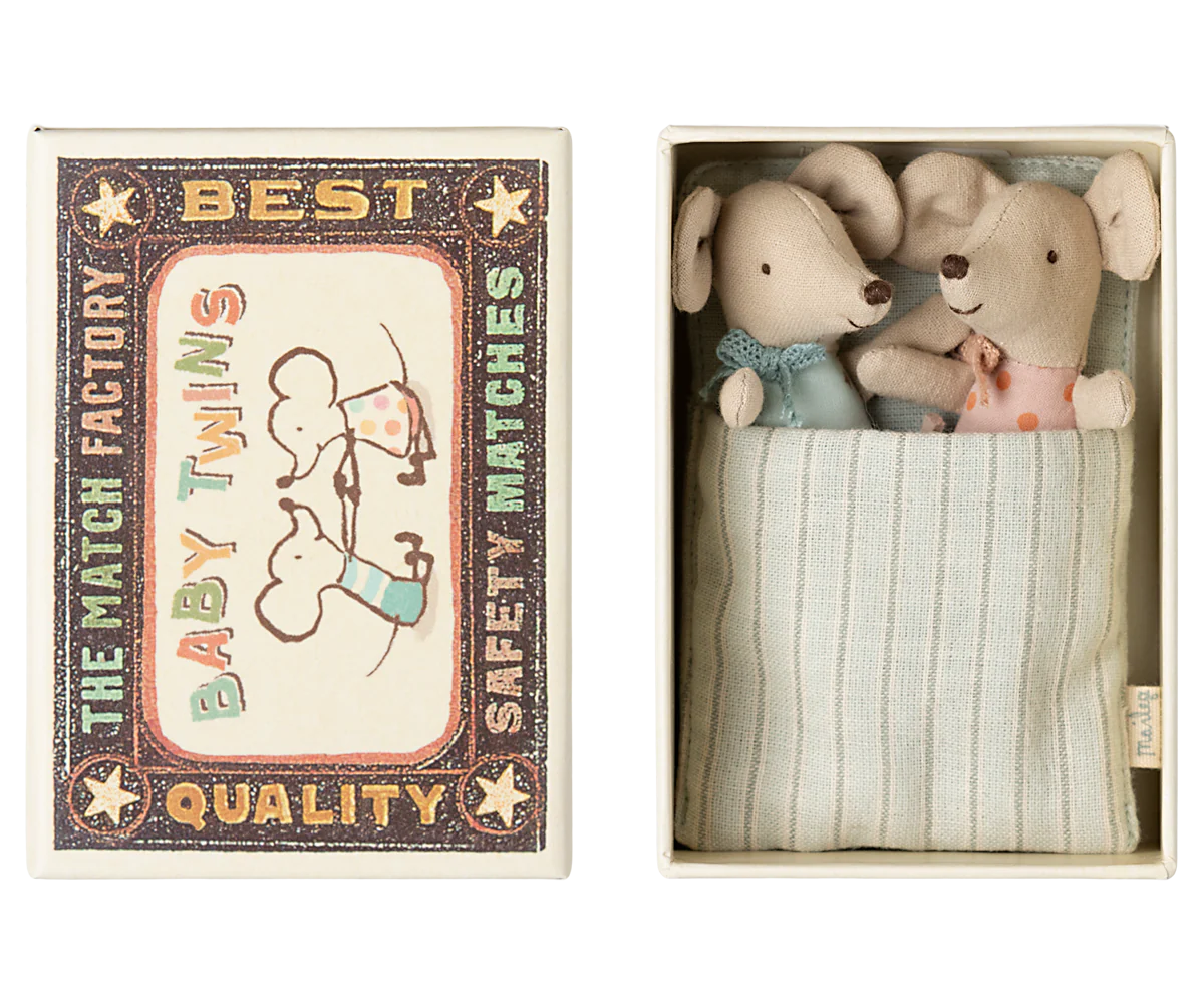 Baby Twins in Box, by Maileg
