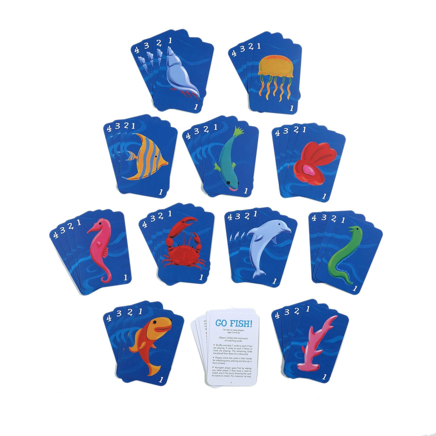 Go Fish Playing Cards by eeBoo