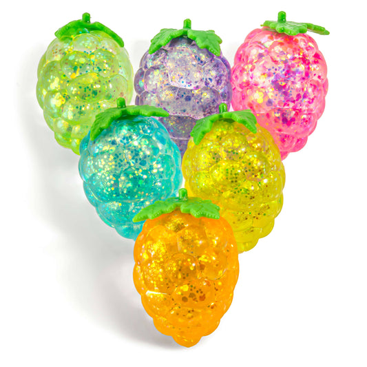 Grape Gummy 3D Fruits Sensory Squishy Toy