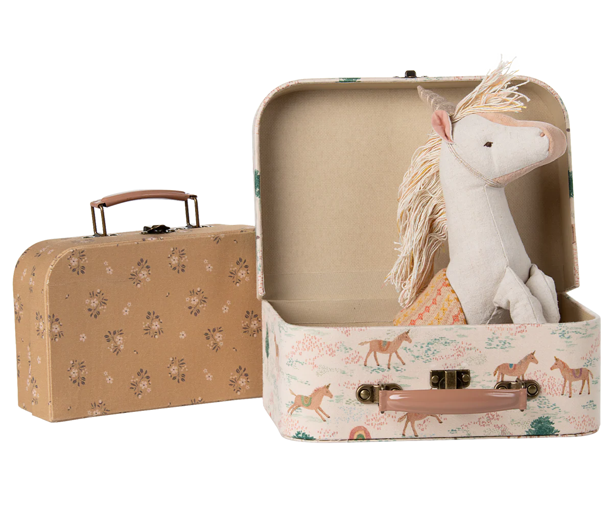 Suitcase Set, 2 Piece, Unicorn