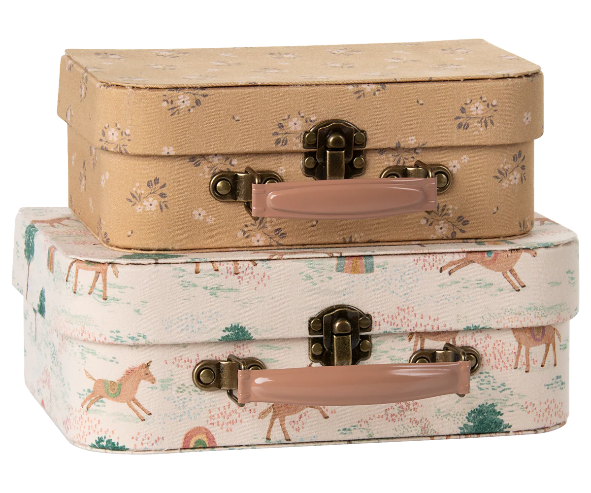 Suitcase Set, 2 Piece, Unicorn