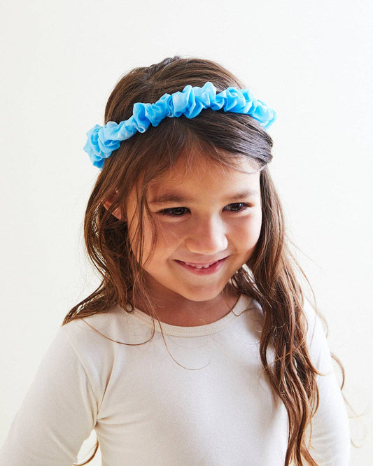 Snow Garland Headband by Sarah's Silks