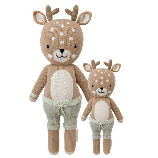 Elliot the Fawn Knit Doll - Cuddle + Kind