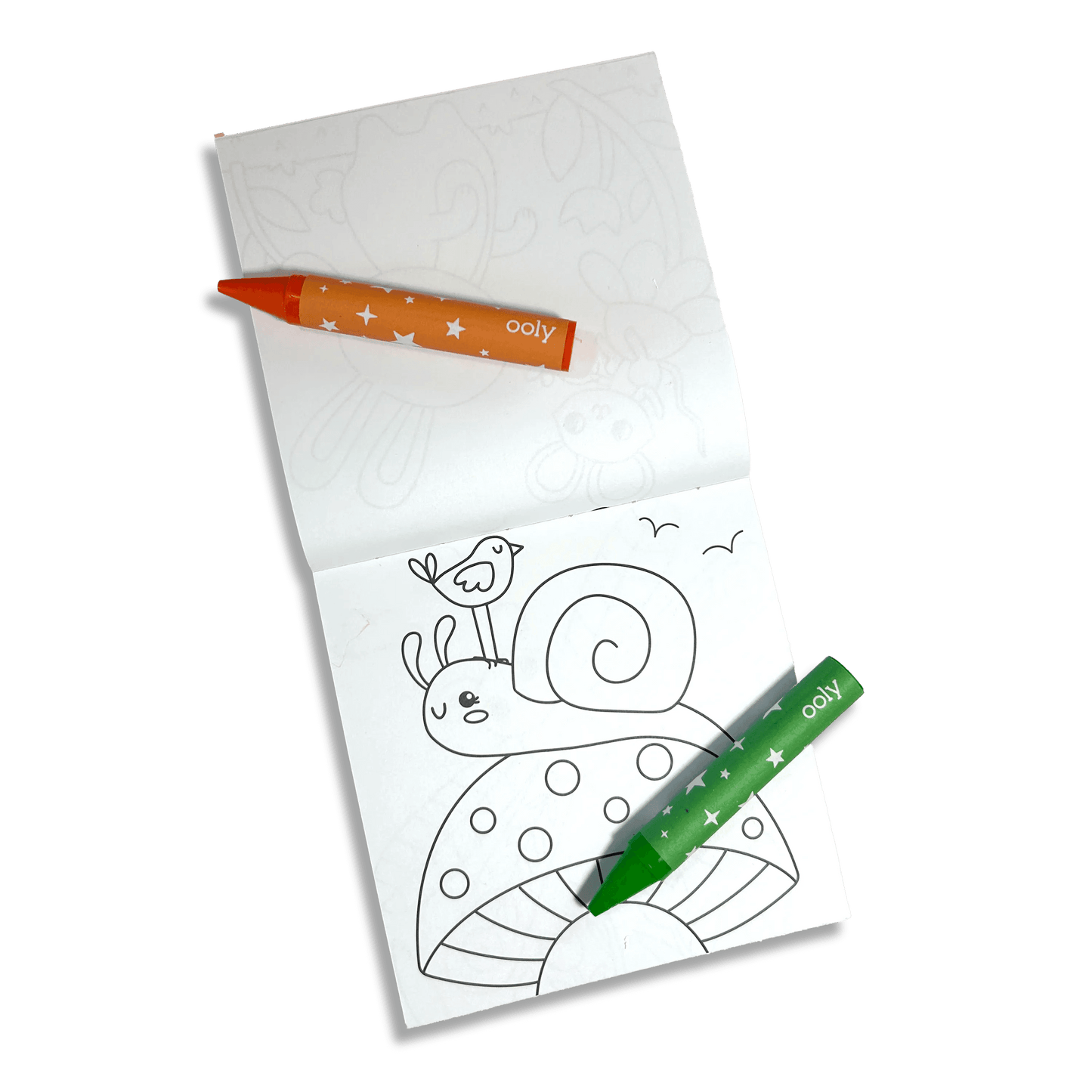 Carry-Along: Coloring Book Set - Garden Pals