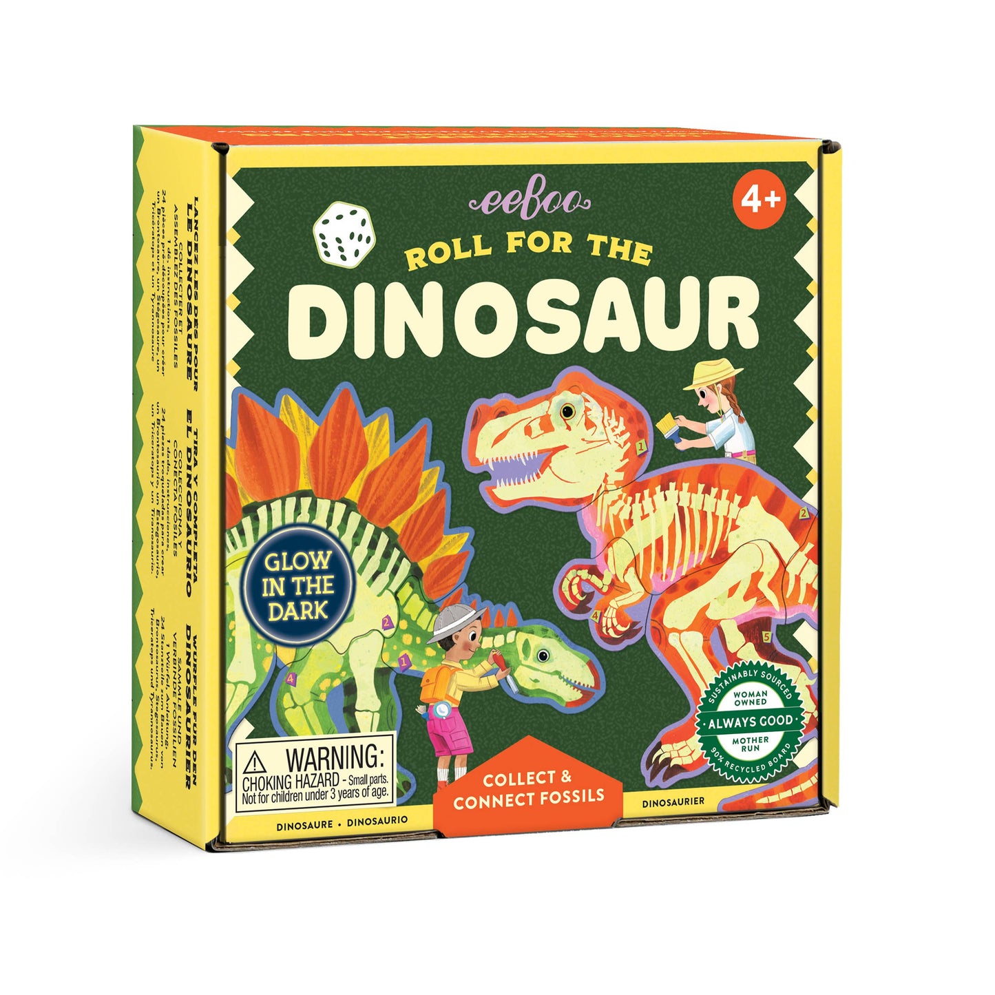 Roll for the Dinosaur Dice Game