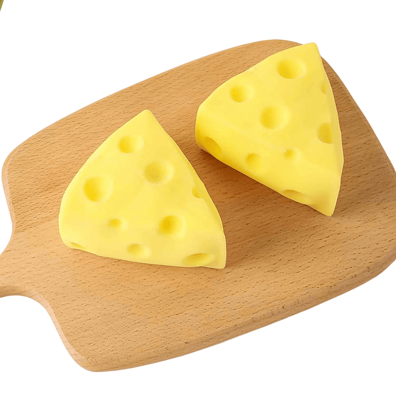 So Cheesy! Cheese Shaped Squishy Stress Toy by Kawaii Slime Company