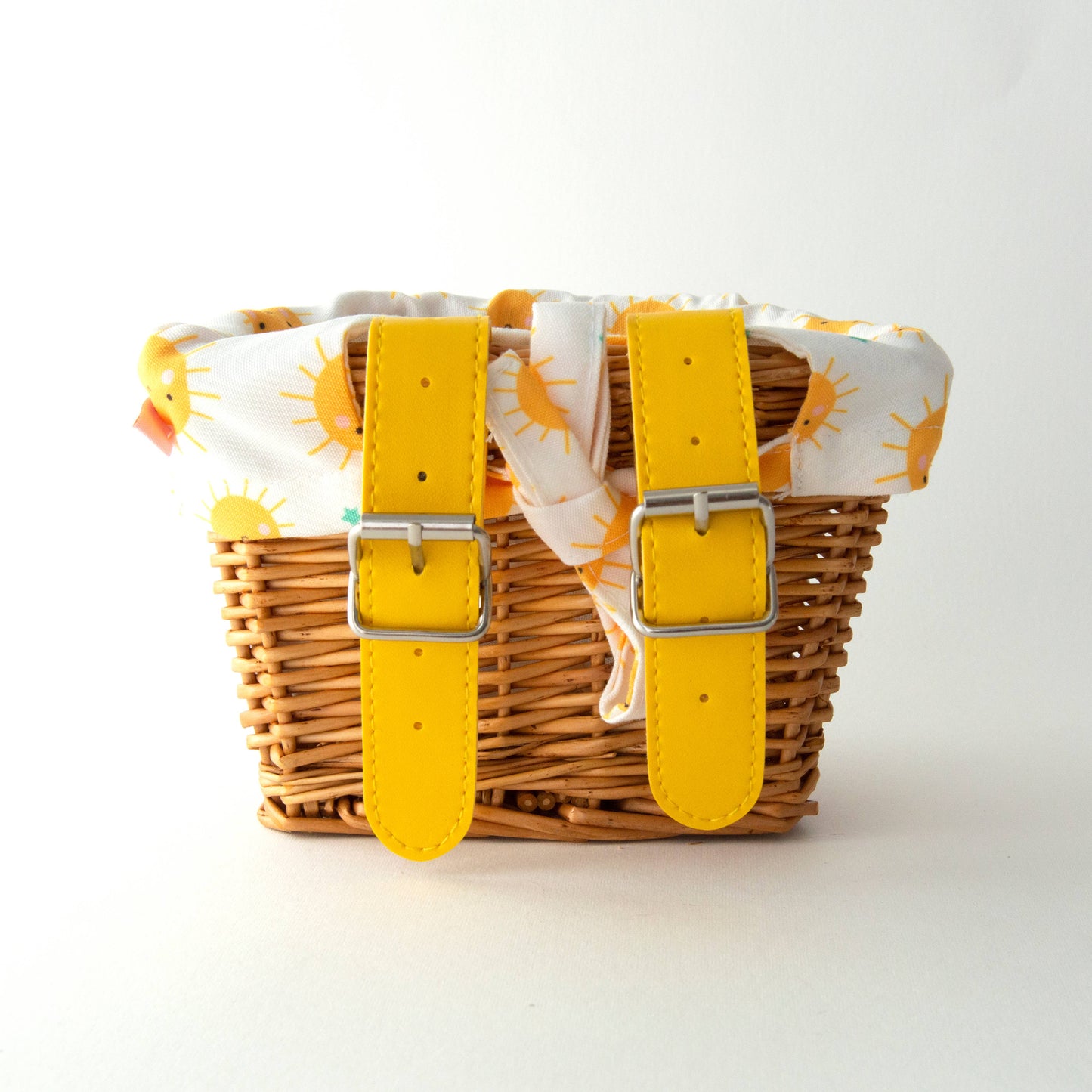 Kids Wicker Basket with Sunshine Liner