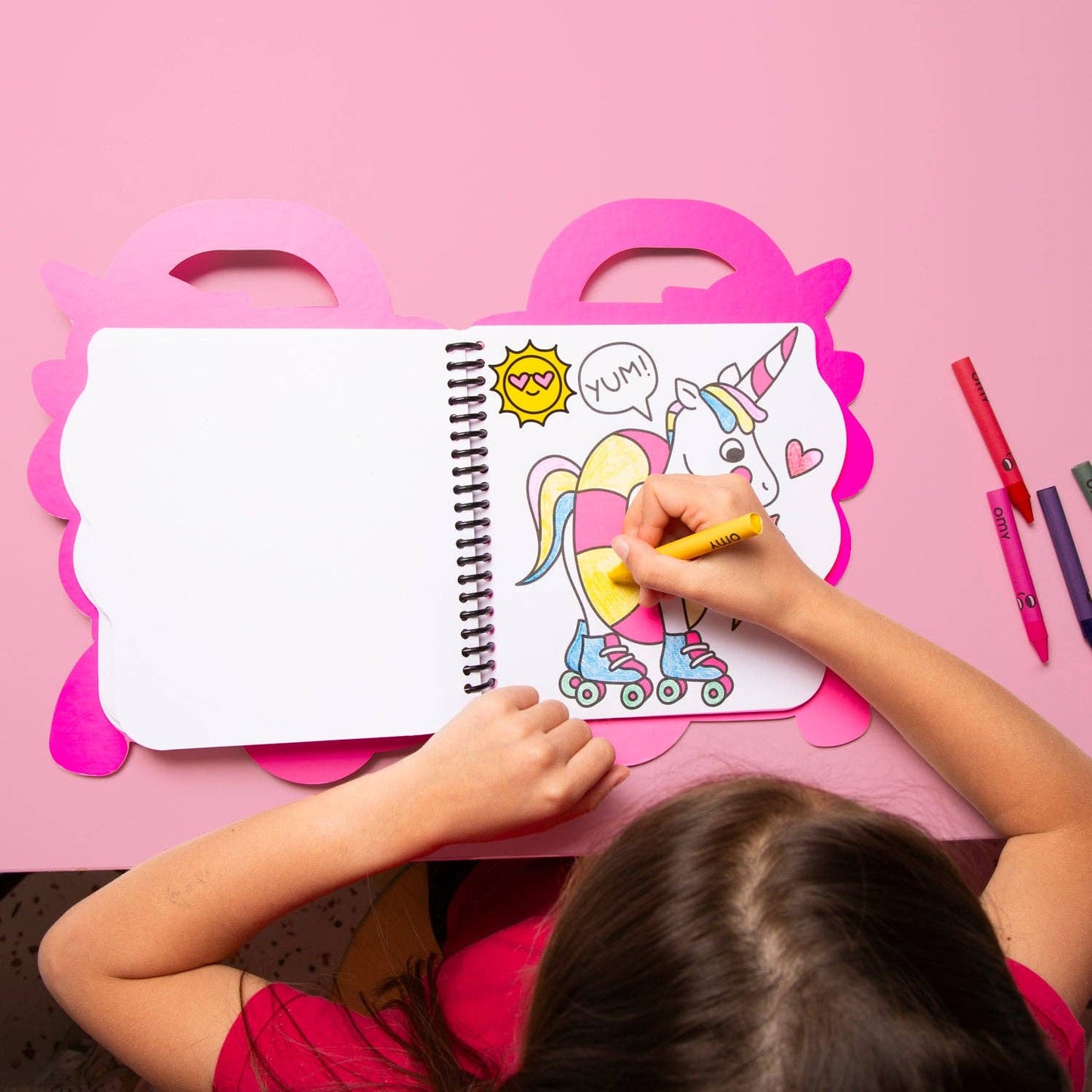 Unicorn Super Coloring & Sticker Book by Omy