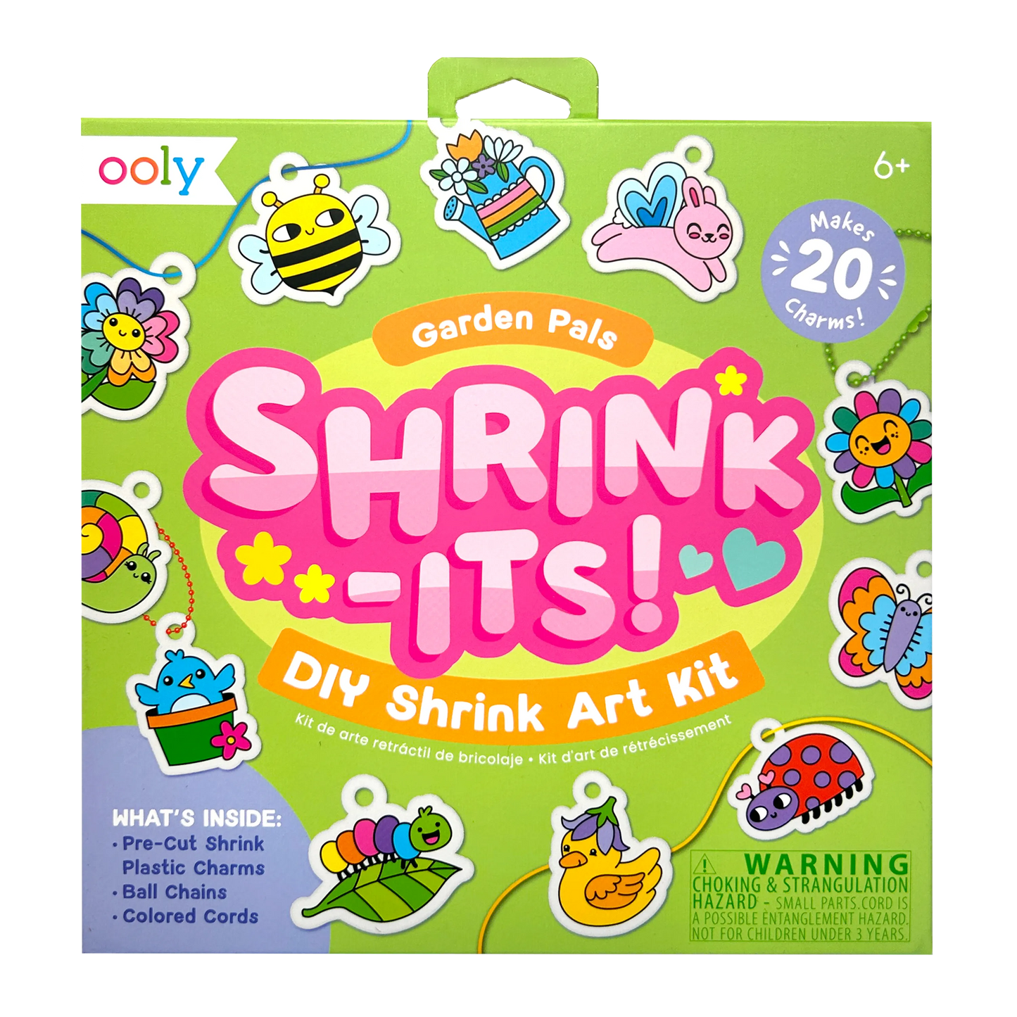 Shrink-Its!: D.I.Y. Shrink Art Kit, Garden Pals