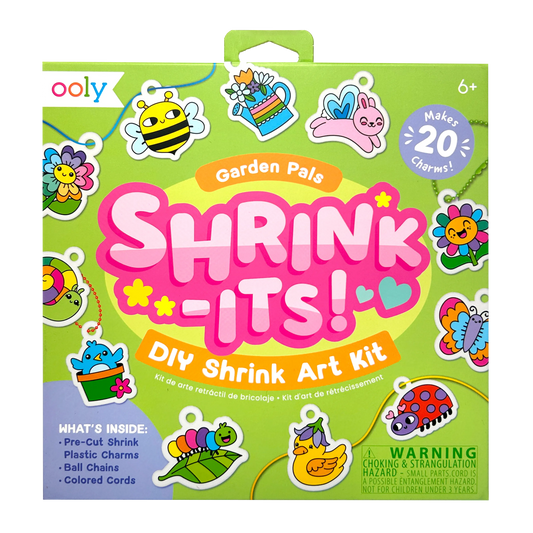 Shrink-Its!: D.I.Y. Shrink Art Kit, Garden Pals