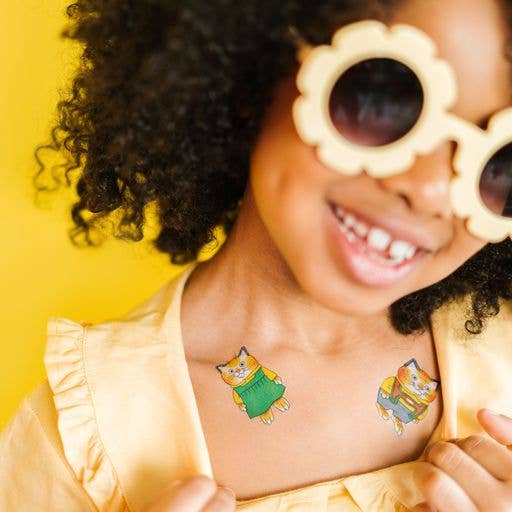 Huckle & Sally Cat RS Tattoo Pair