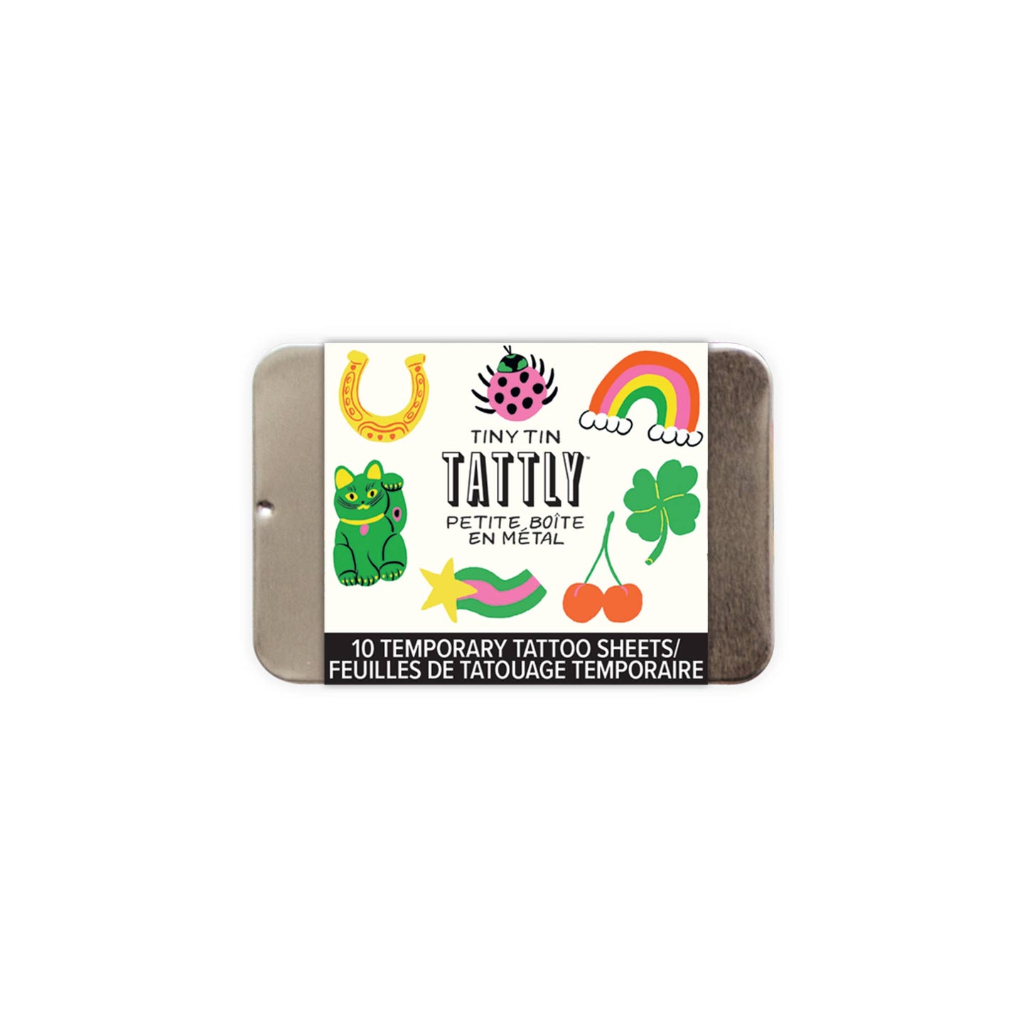 Tiny Lucky Charms Tattoo Tin - Tattly