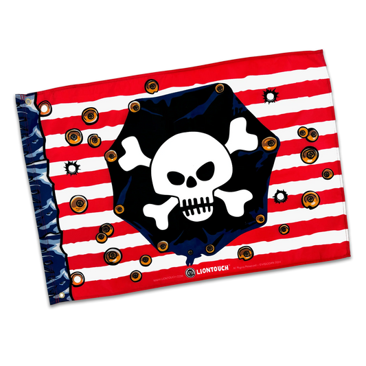 Pirate Flag, Pirate Red Stripe
