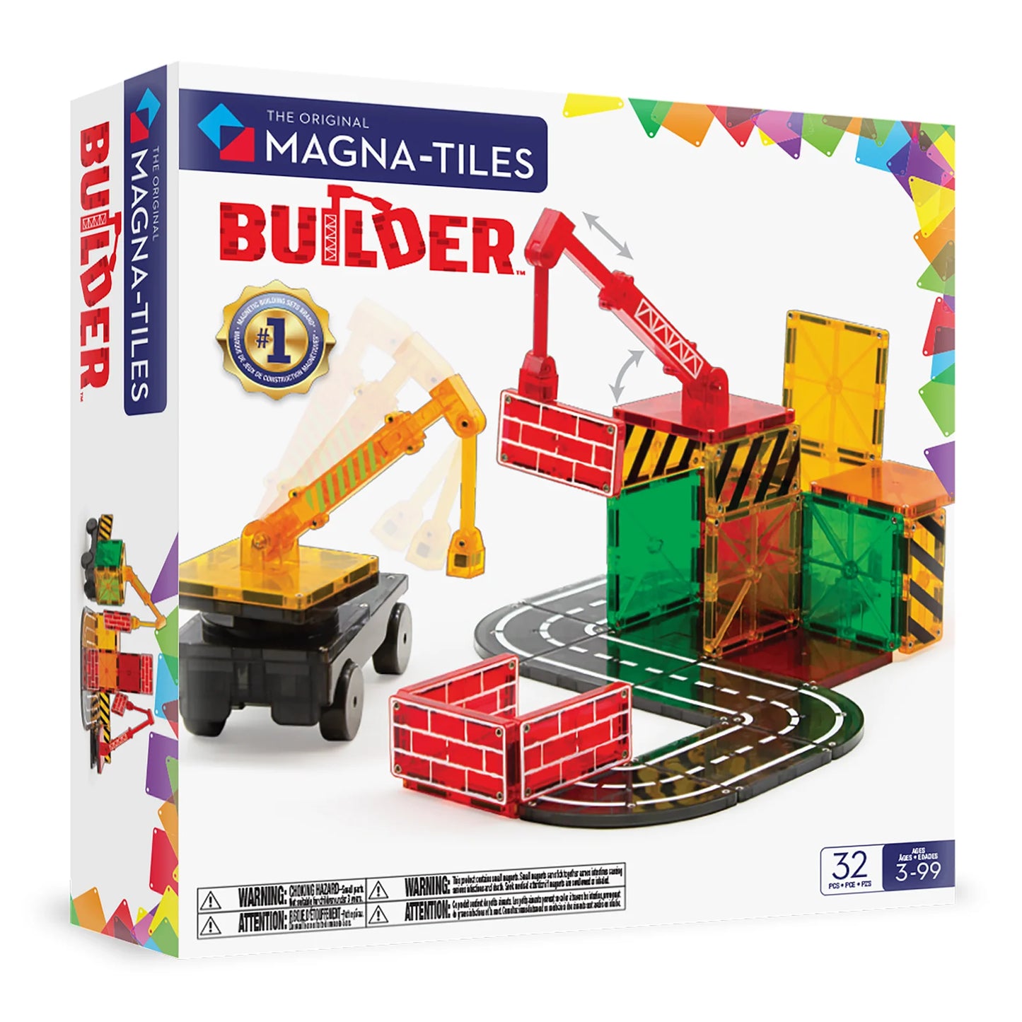 Magna-Tiles Builder™ 32-Piece Set