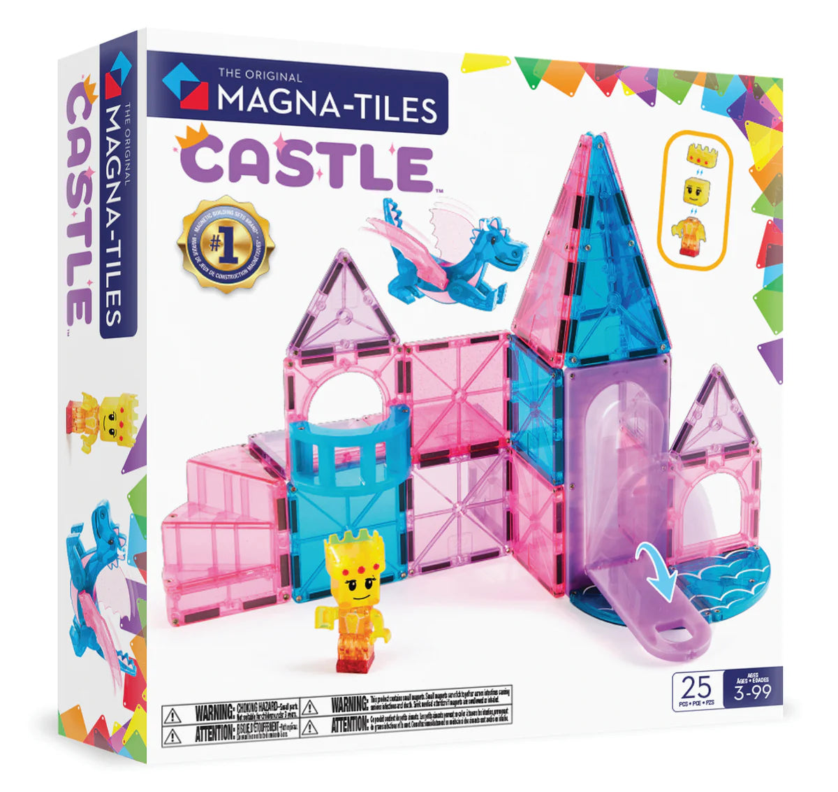 Magna-Tiles Castle 25 Piece Set
