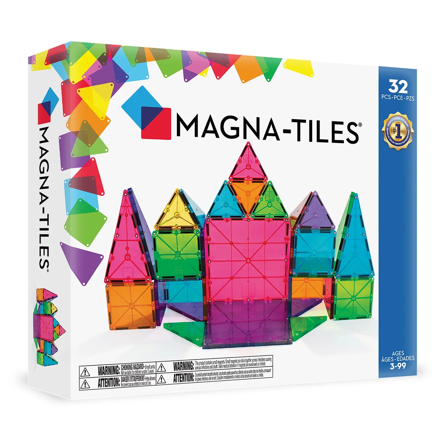 Magna-Tiles Classic 32 Piece Set