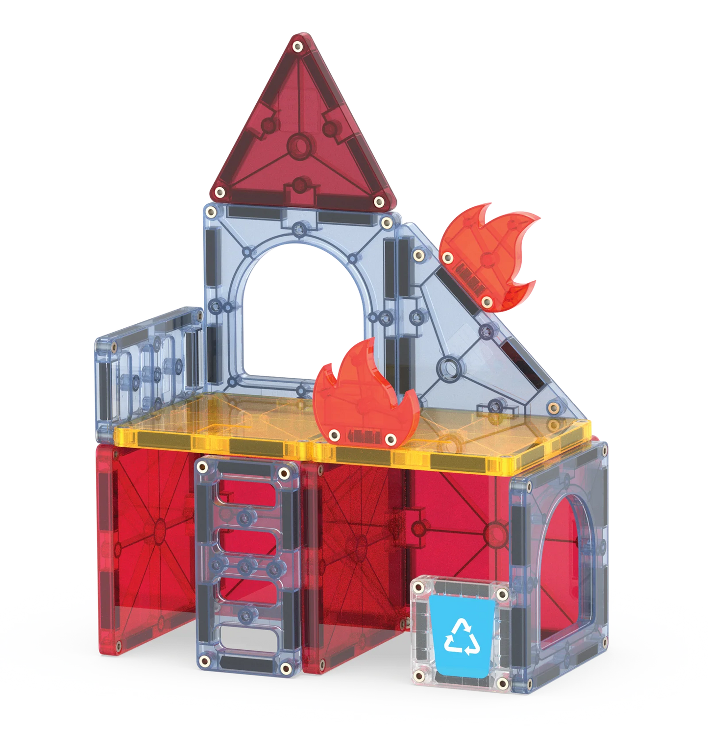 Magna-Tiles Fire Rescue 27 Piece Set