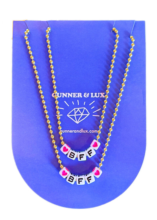 Best Friends BFF Necklaces by Gunner & Lux