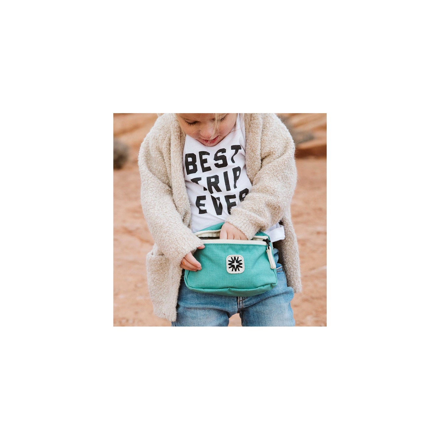 Lil Louie Sling Seafoam Green by Walker Family Goods