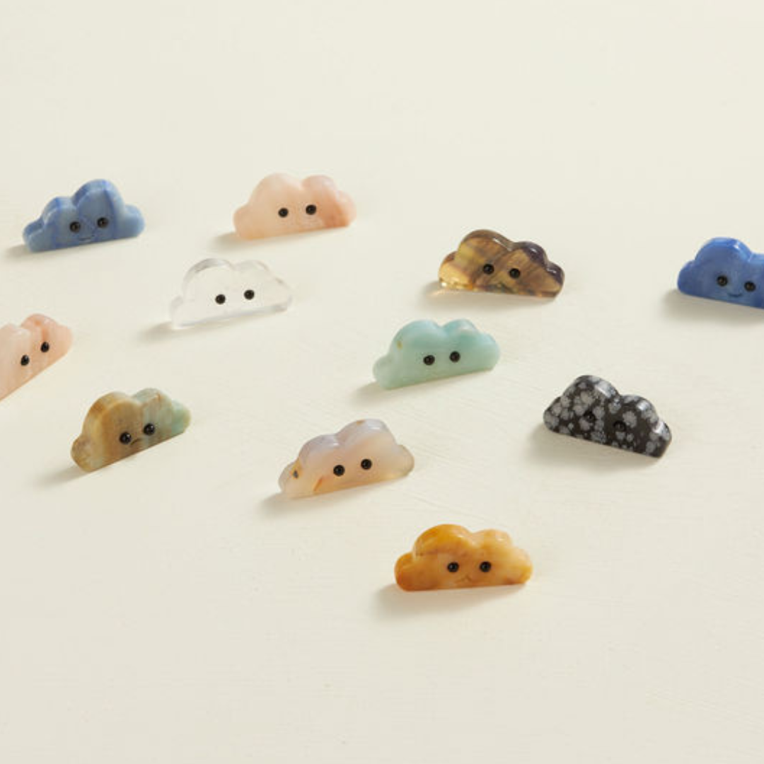 Crystal Cloud Pet Rock