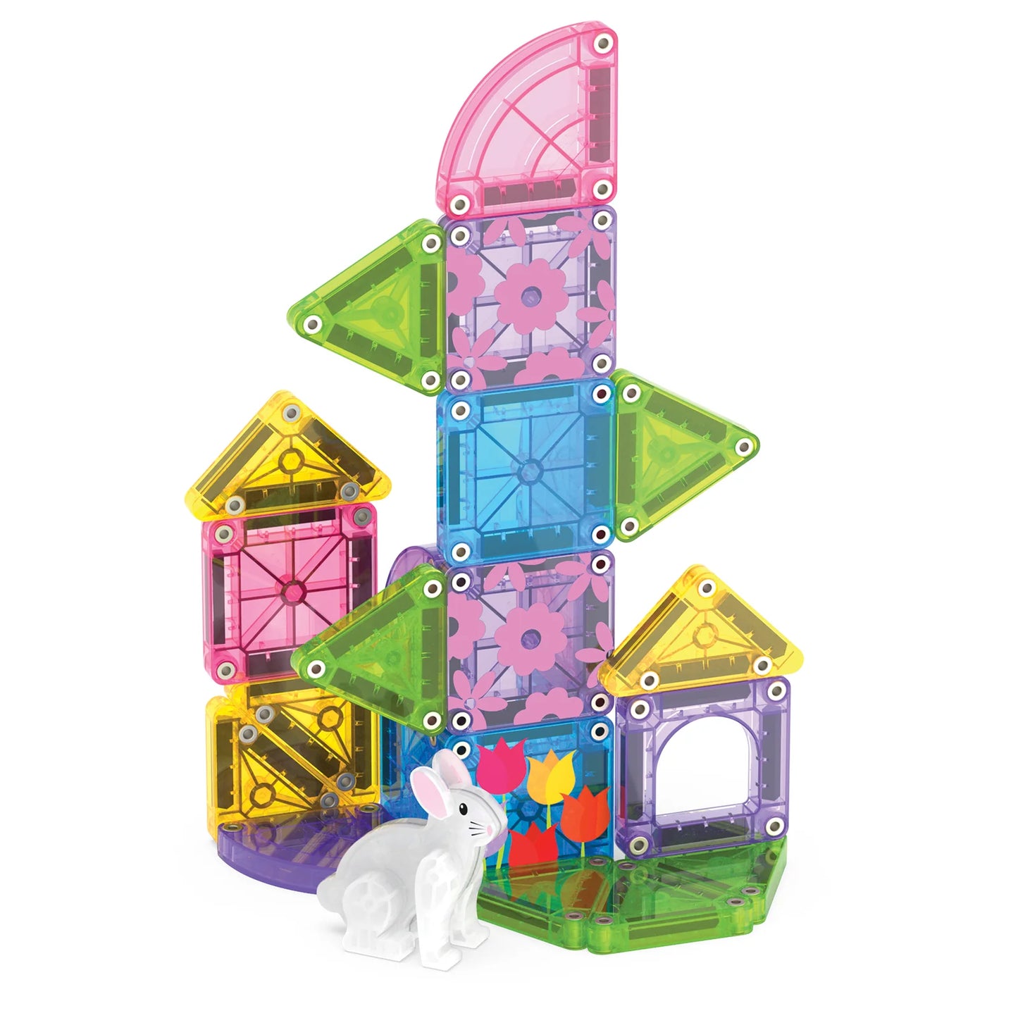 microMAGS Spring Garden 24 Piece Travel Set