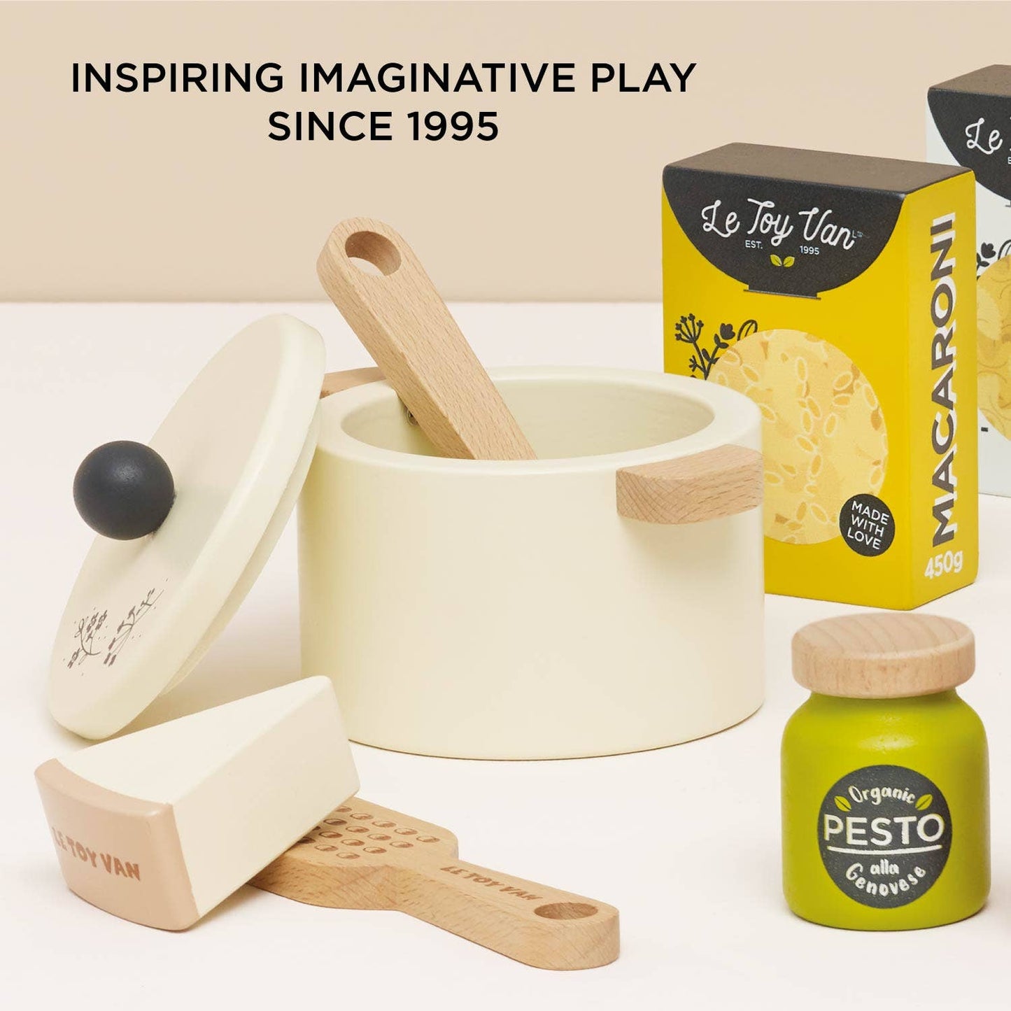 Organic Pasta Wooden Playset