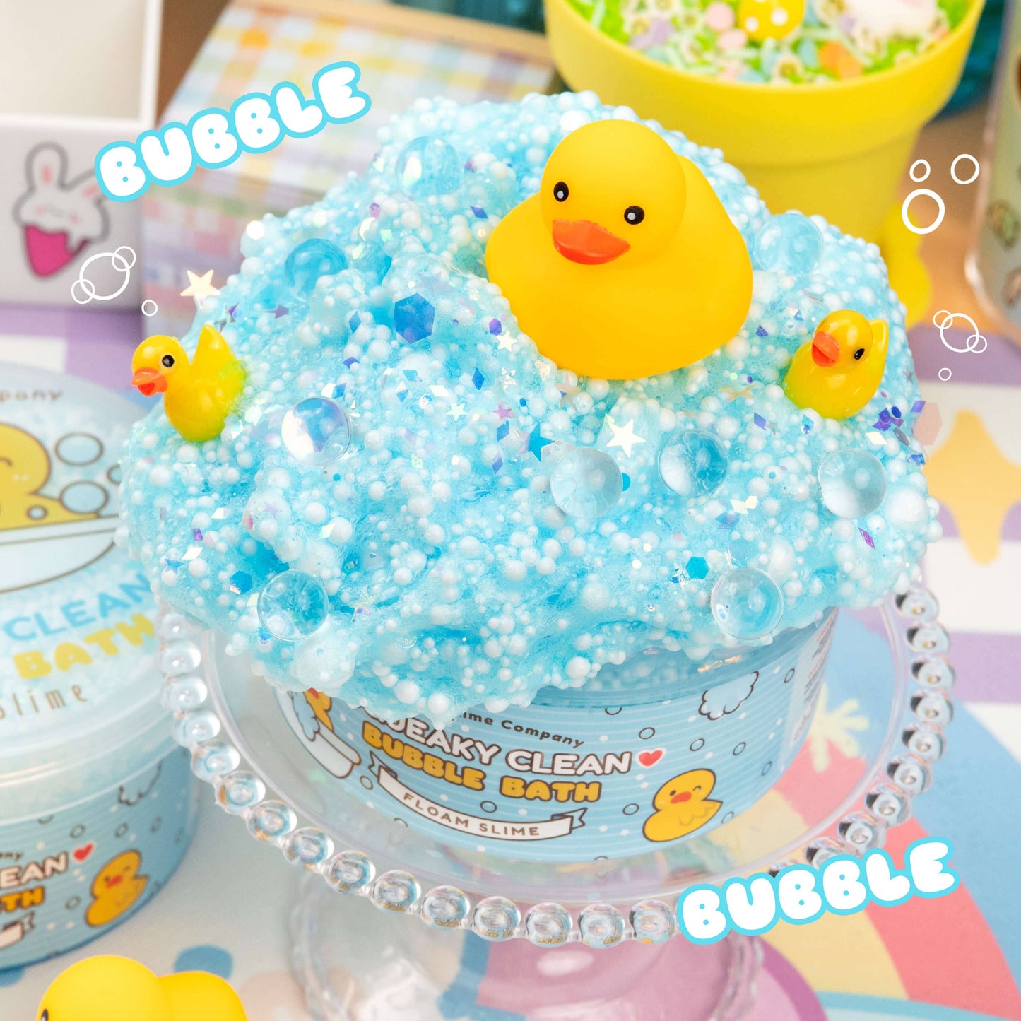 Squeaky Clean Bubble Floam Slime