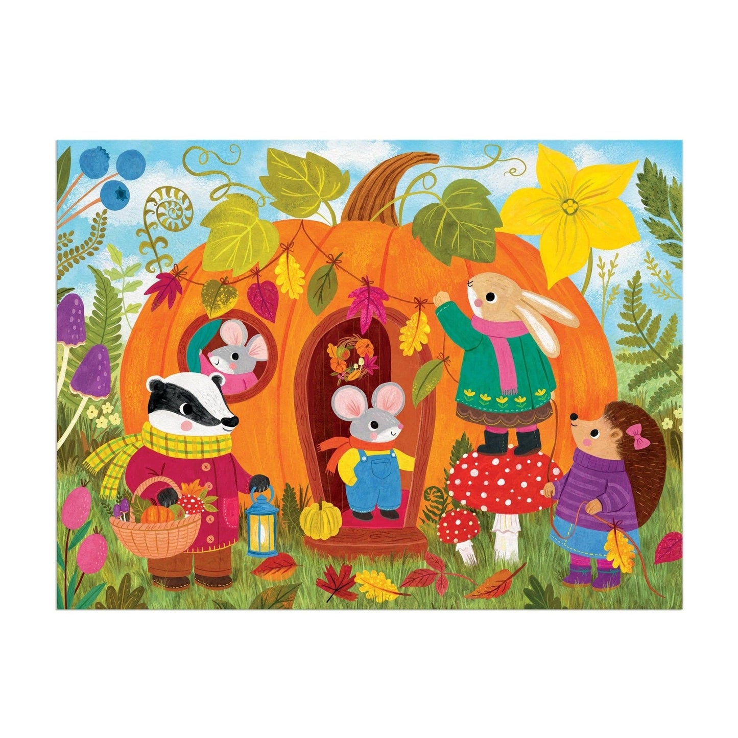 Pumpkin House Puzzle to Go