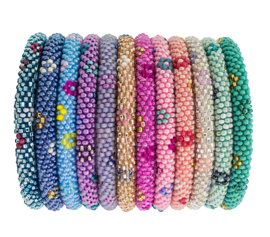 Adult Rollies® Bracelet, Flower Power (Single)