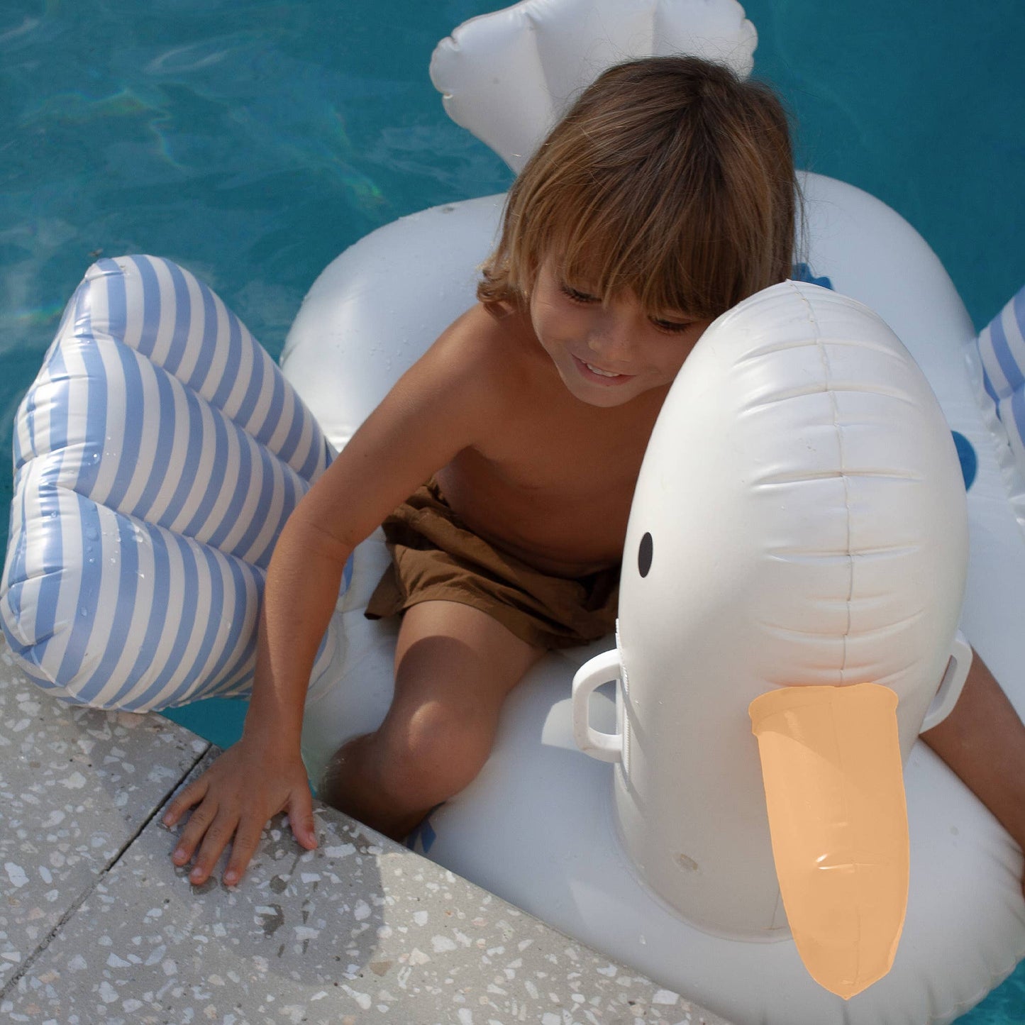 Kids Ride-On Sid the Seagull Blue Stripe