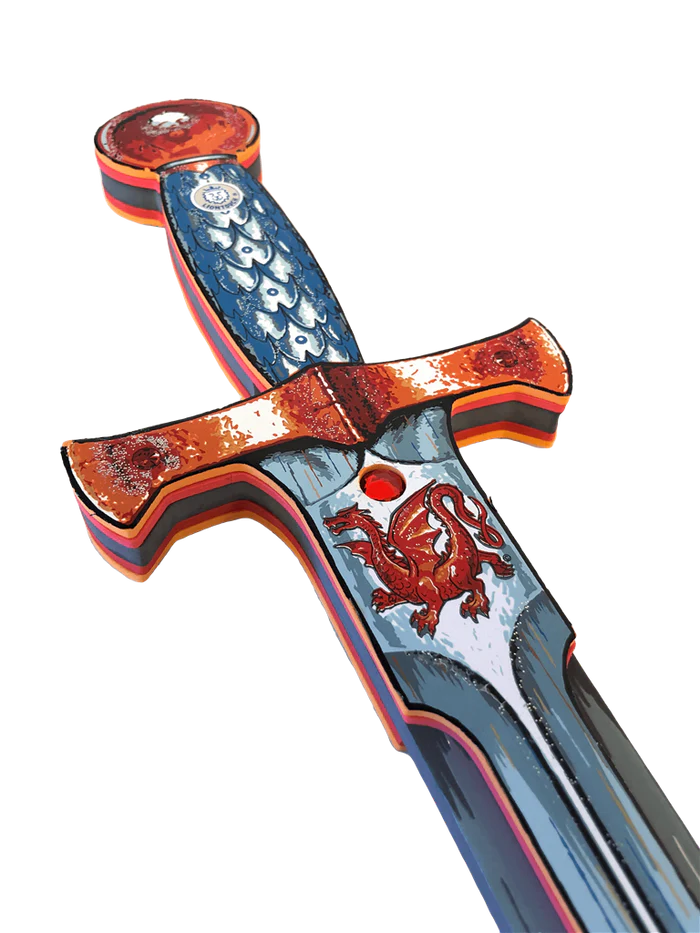 Amber Dragon Foam Sword