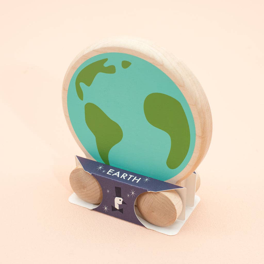 Uncle Goose Hand Made Planet Rollers - Earth