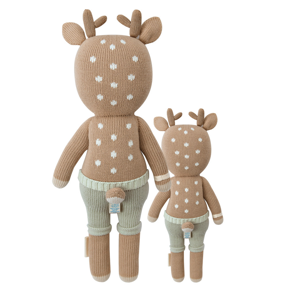 Elliot the Fawn Knit Doll - Cuddle + Kind