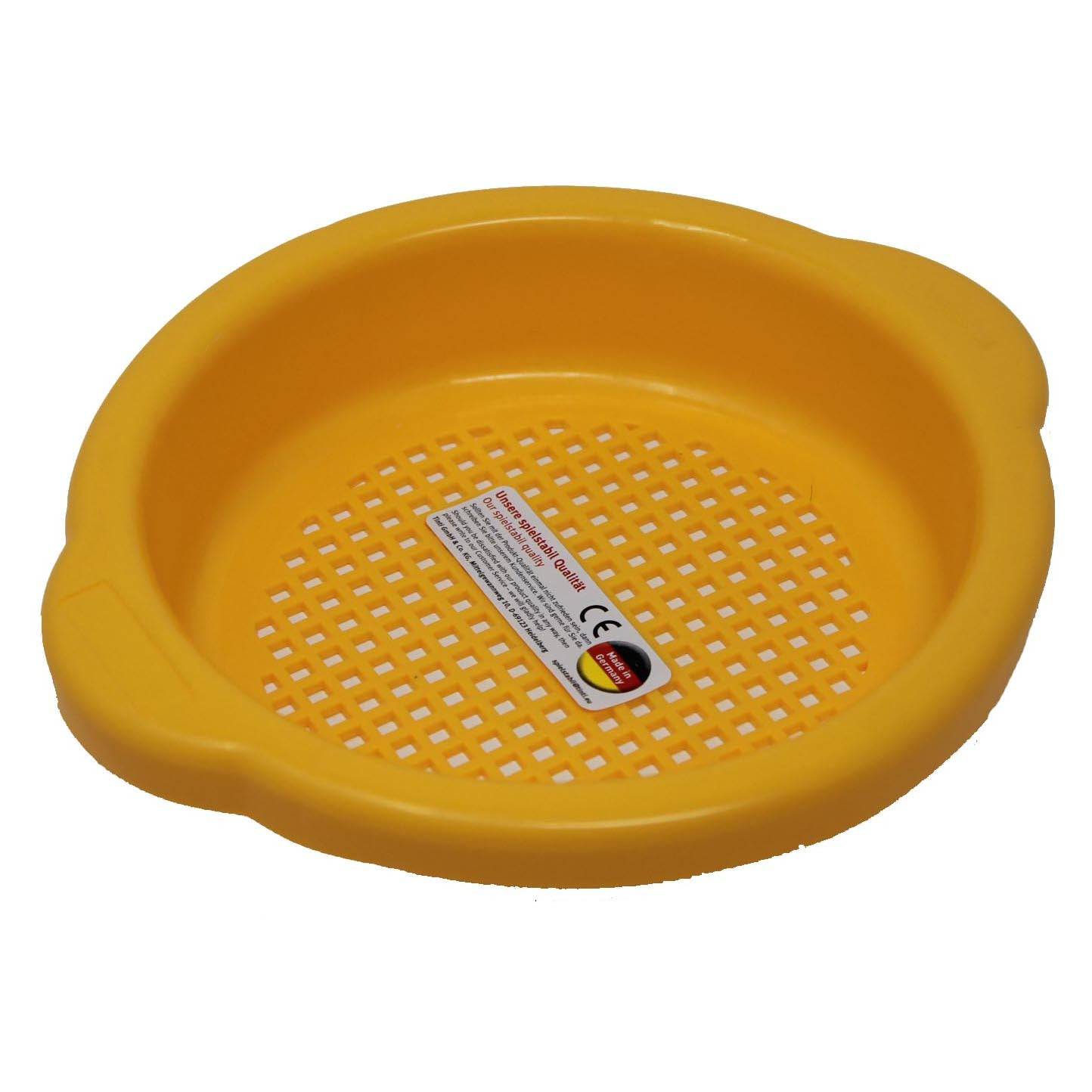 Small Sand Sieve – Durable Sandbox Sifter (Assorted Colors)