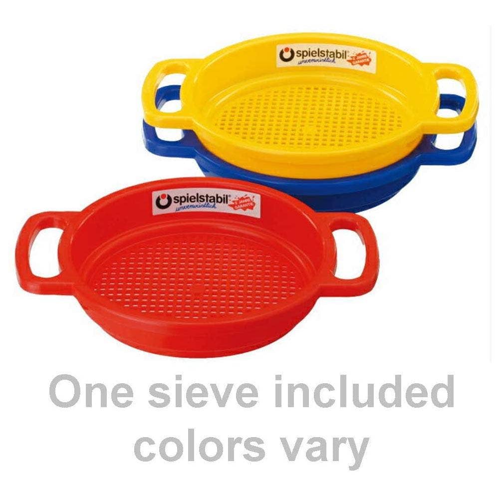 Large Sand Sieve – Durable Beach Toy (Assorted Colors)