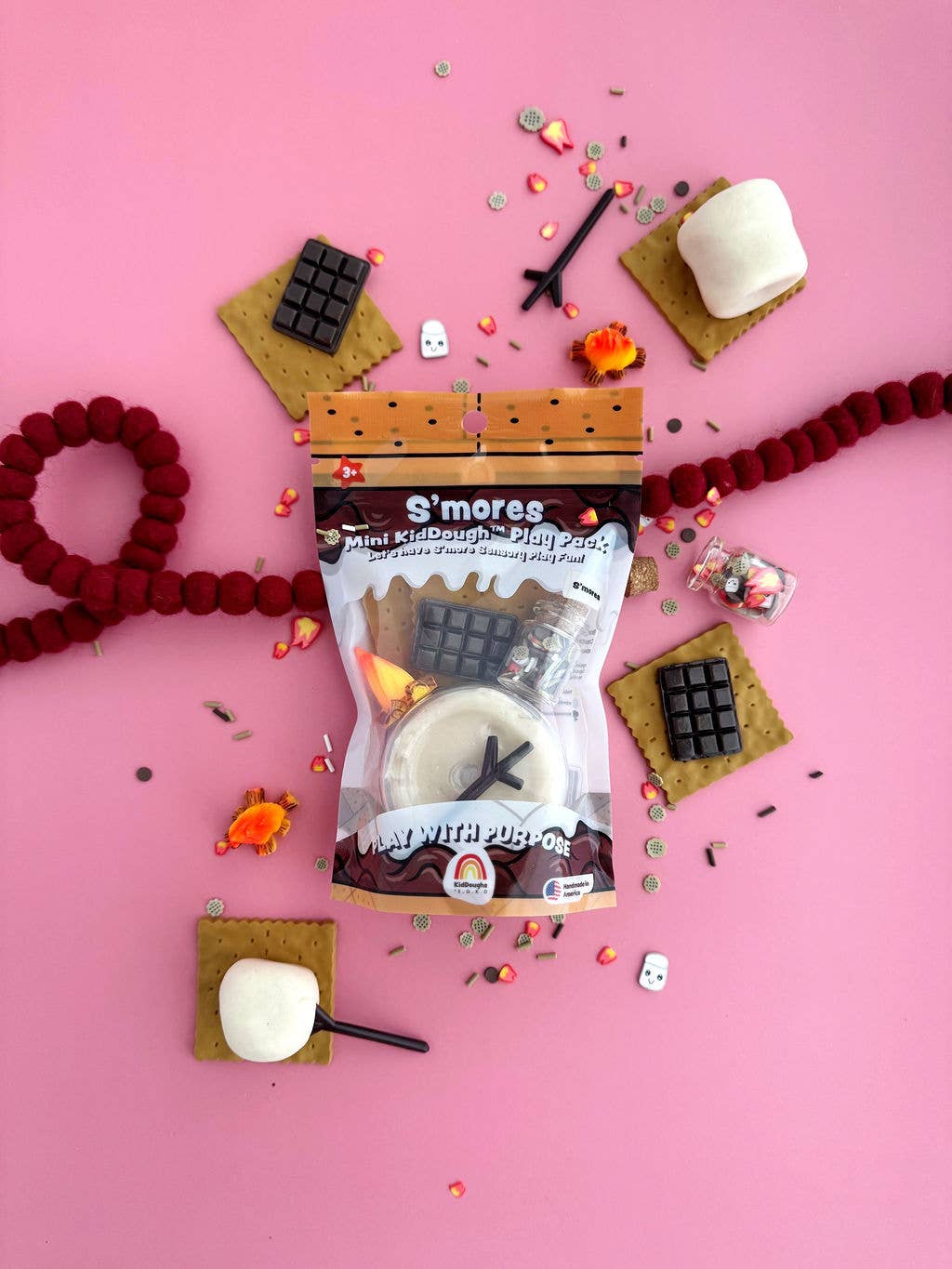 S'mores Mini Play Dough Pack