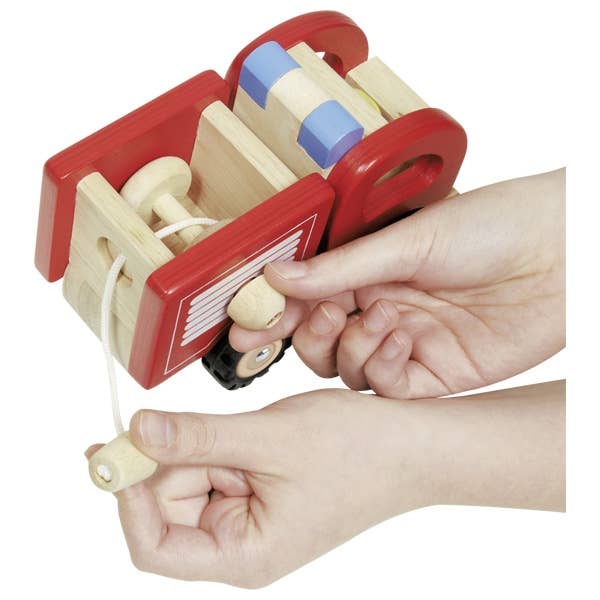 Wooden Fire Truck