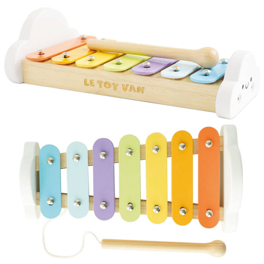 Rainbow Wooden Xylophone by Le Toy Van