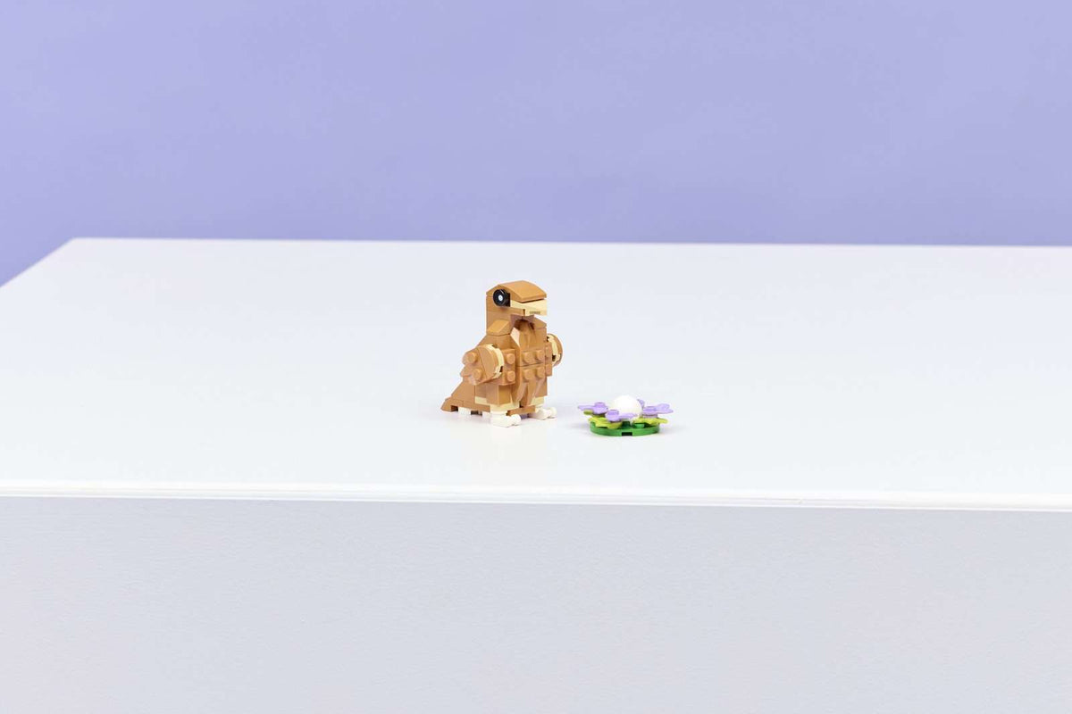 LEGO Cute Hamster with a Flower