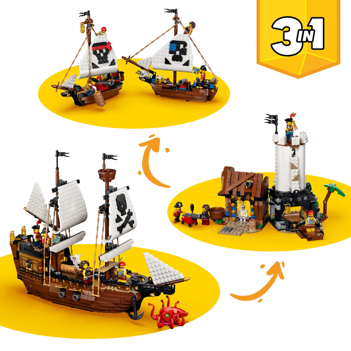 LEGO Creator Iconic Pirate Ship