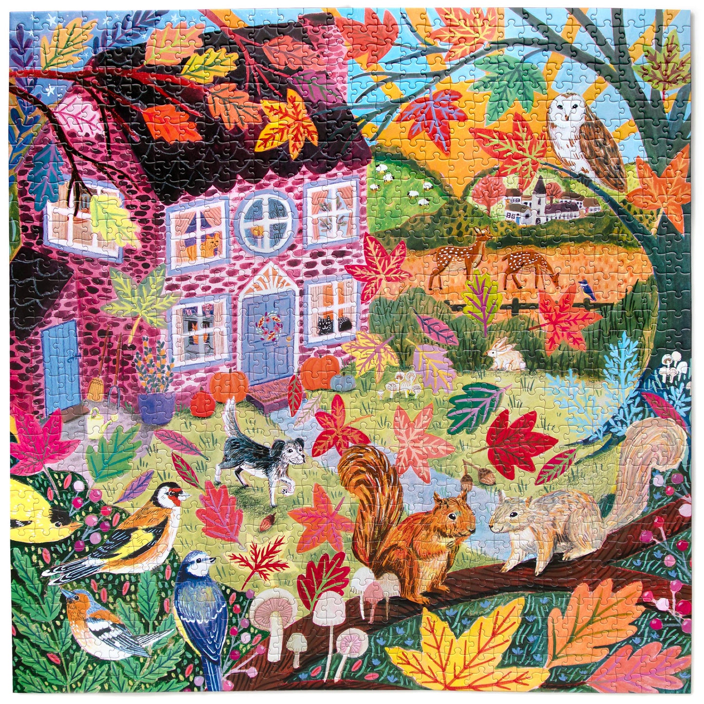Autumn Cottage Puzzle