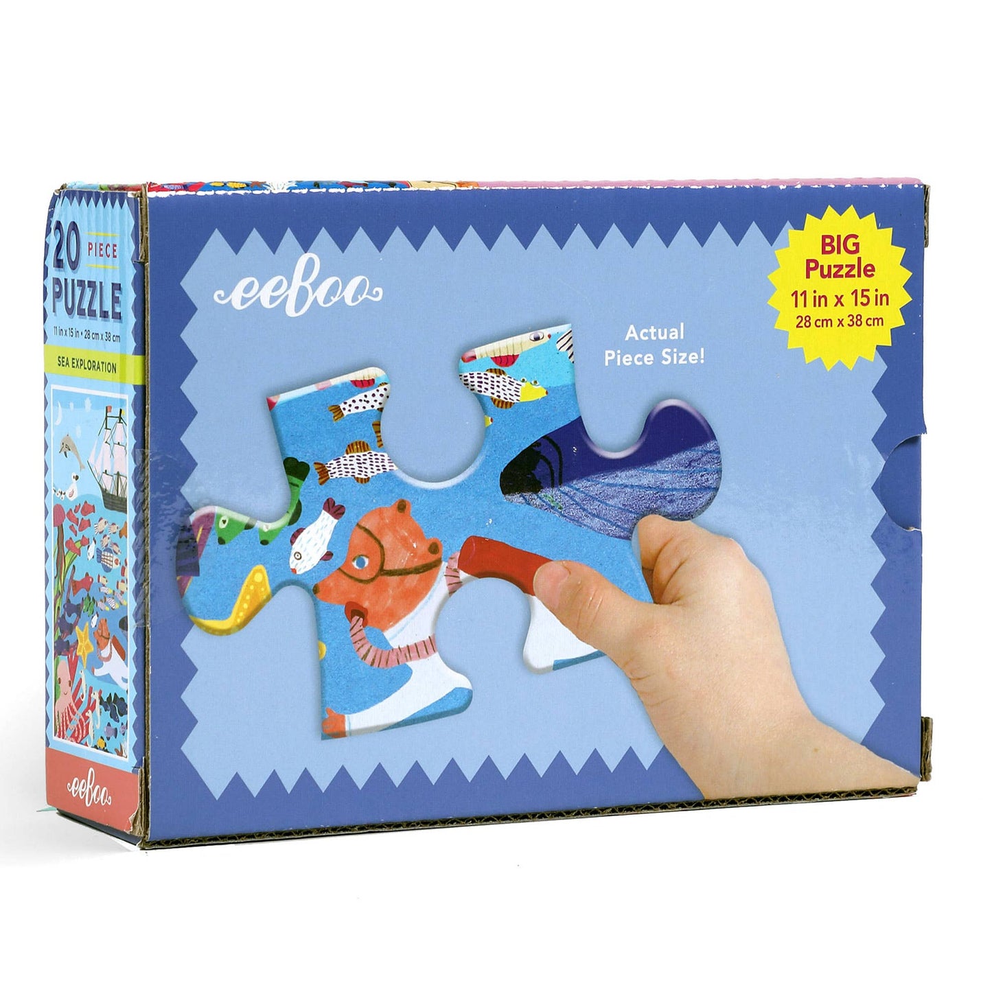 Sea Exploration 20 Piece Puzzle by eeBoo