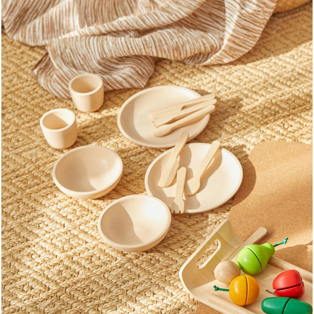 Wooden Tableware Set by Plan Toys