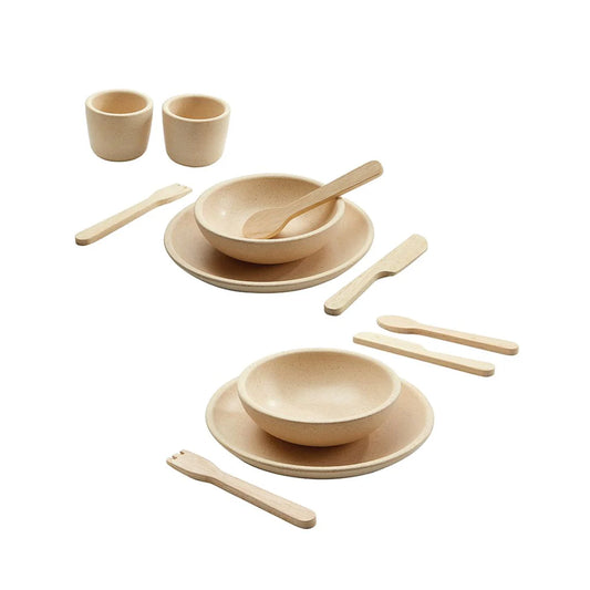 Wooden Tableware Set by Plan Toys