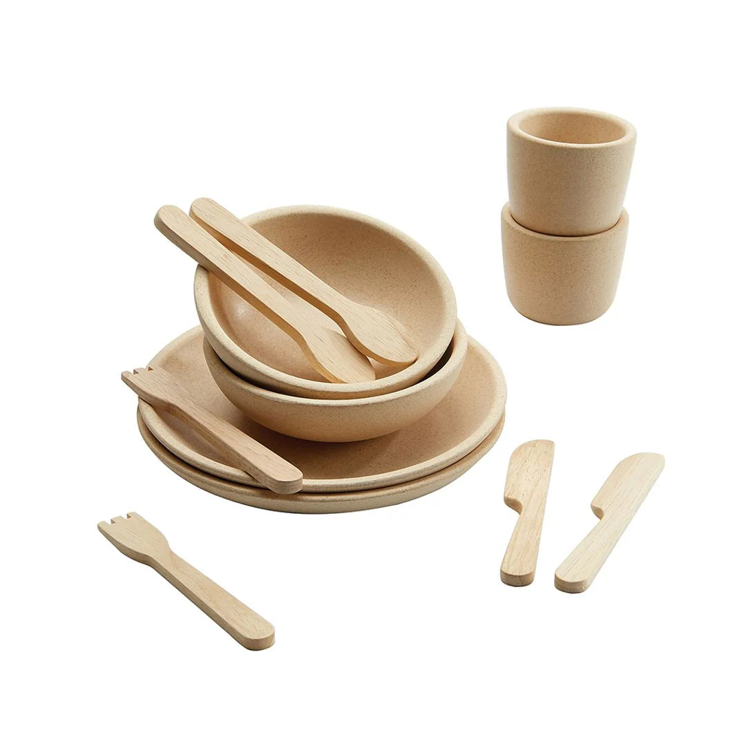 Wooden Tableware Set by Plan Toys