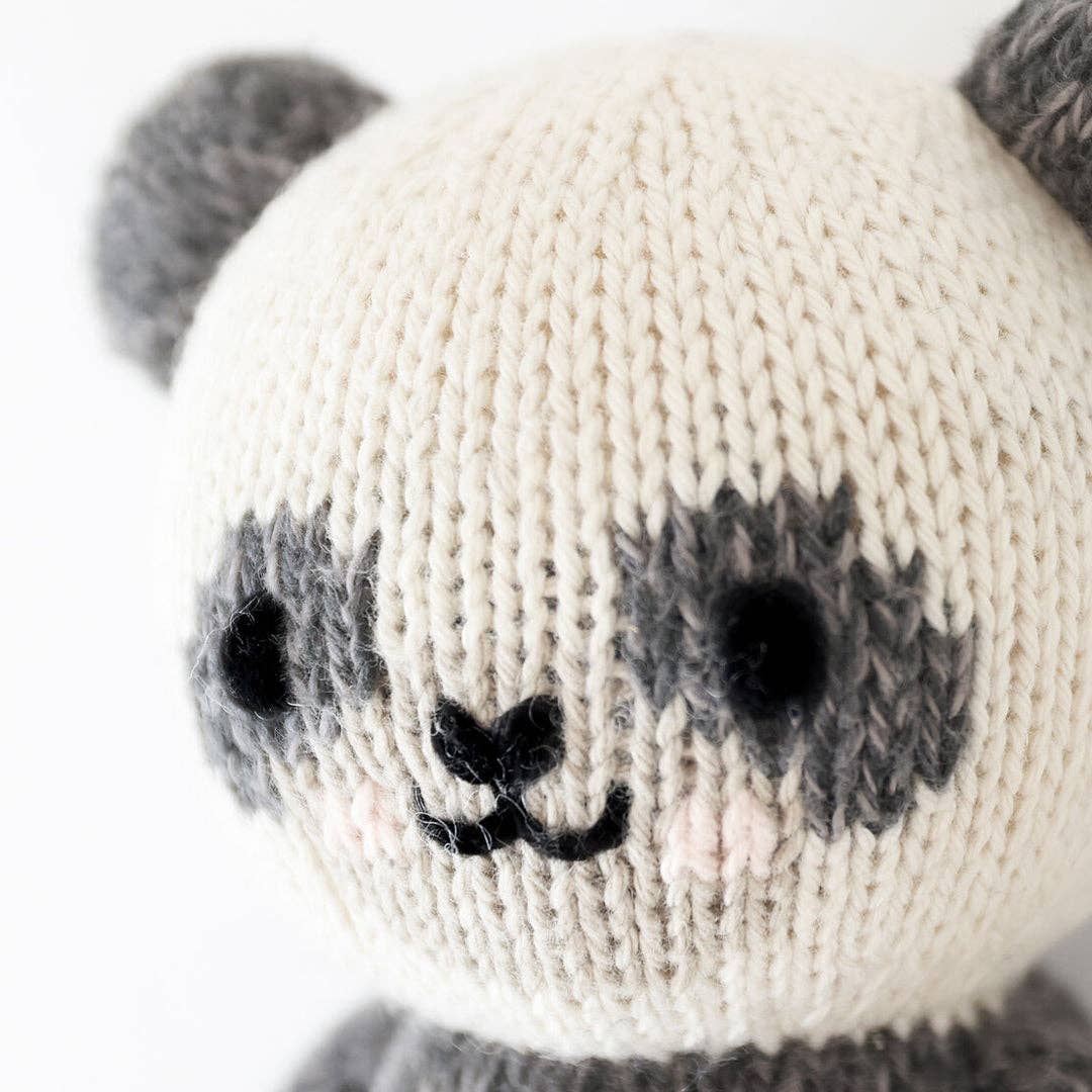 Baby Panda Cuddle + Kind Knit Stuffed Animal