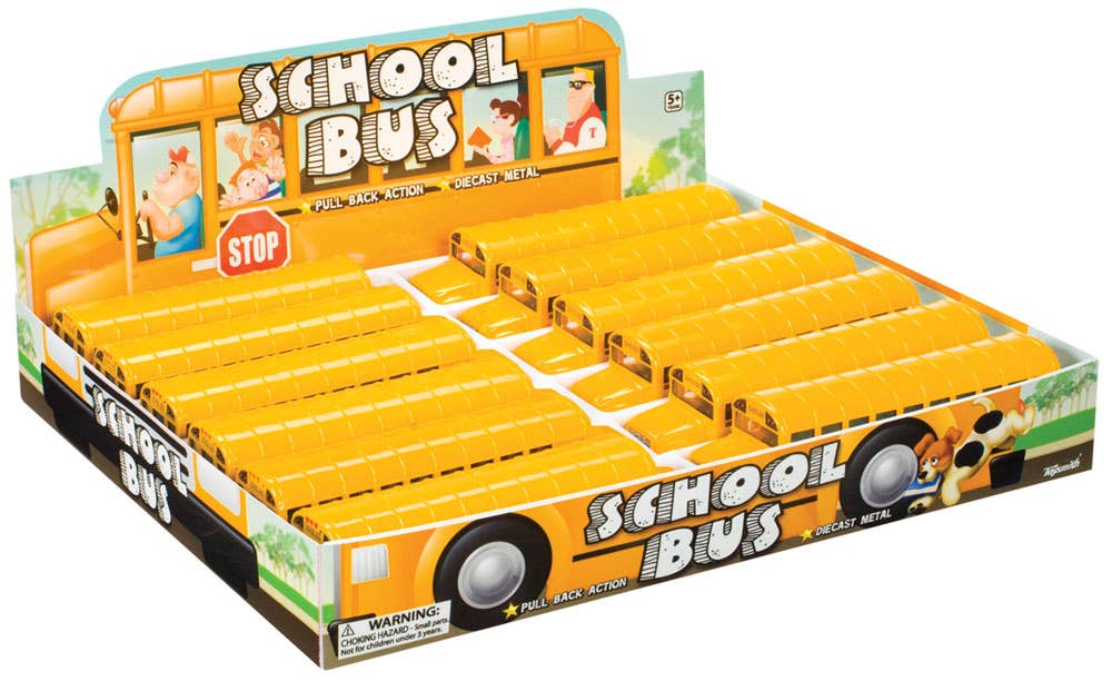 Diecast School Bus